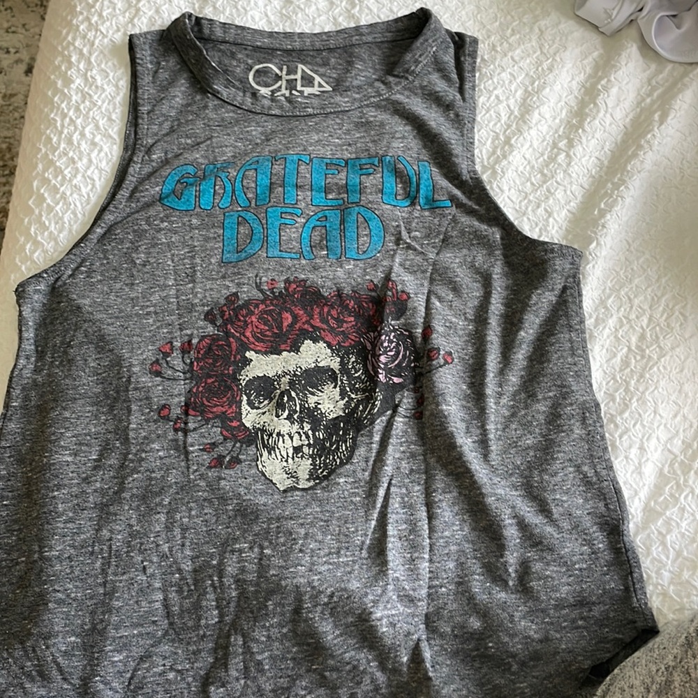 chaser greatful dead muscle tee